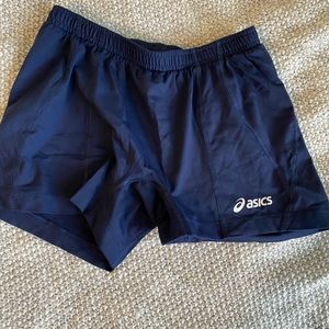 Navy ASICS spandex